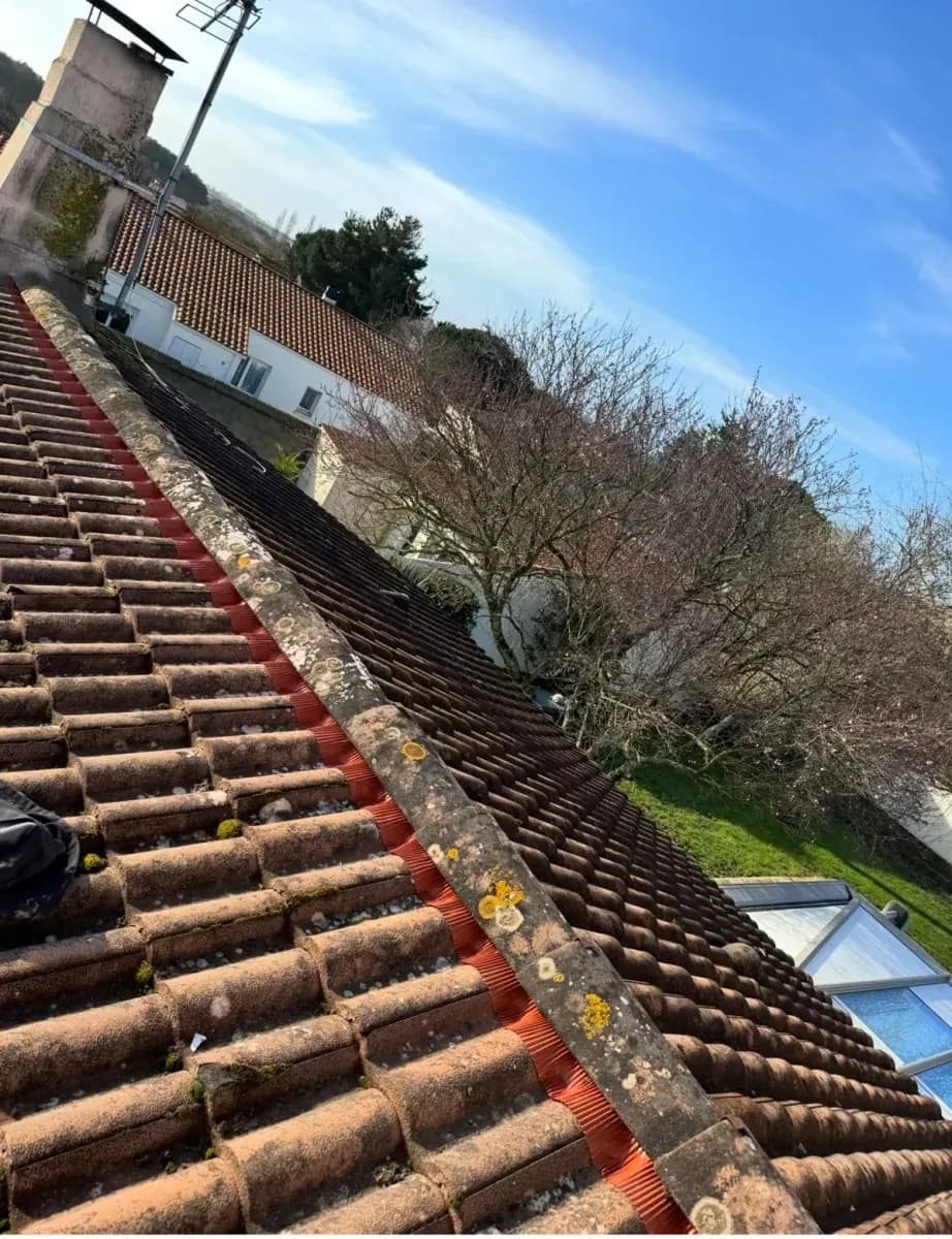 Toiture avant rénovation